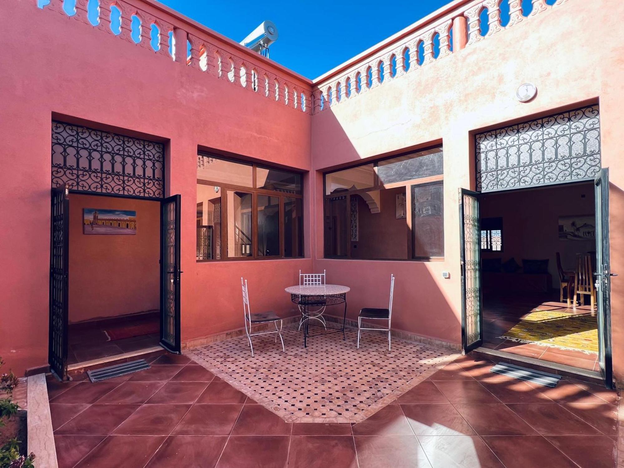 Family Villa With Swimming Pool And A Wonderful Mountain View マラケシュ エクステリア 写真