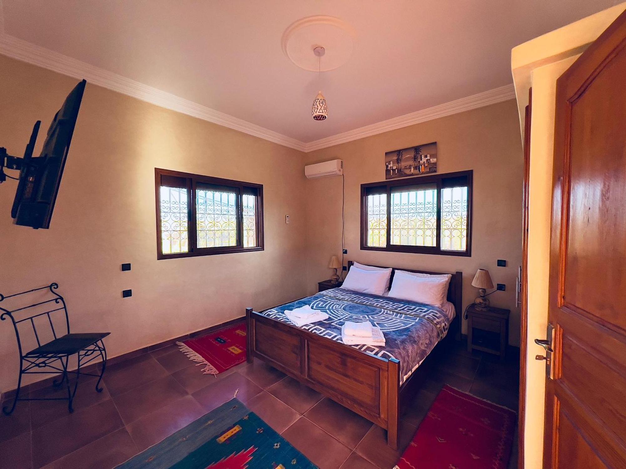 Family Villa With Swimming Pool And A Wonderful Mountain View マラケシュ エクステリア 写真