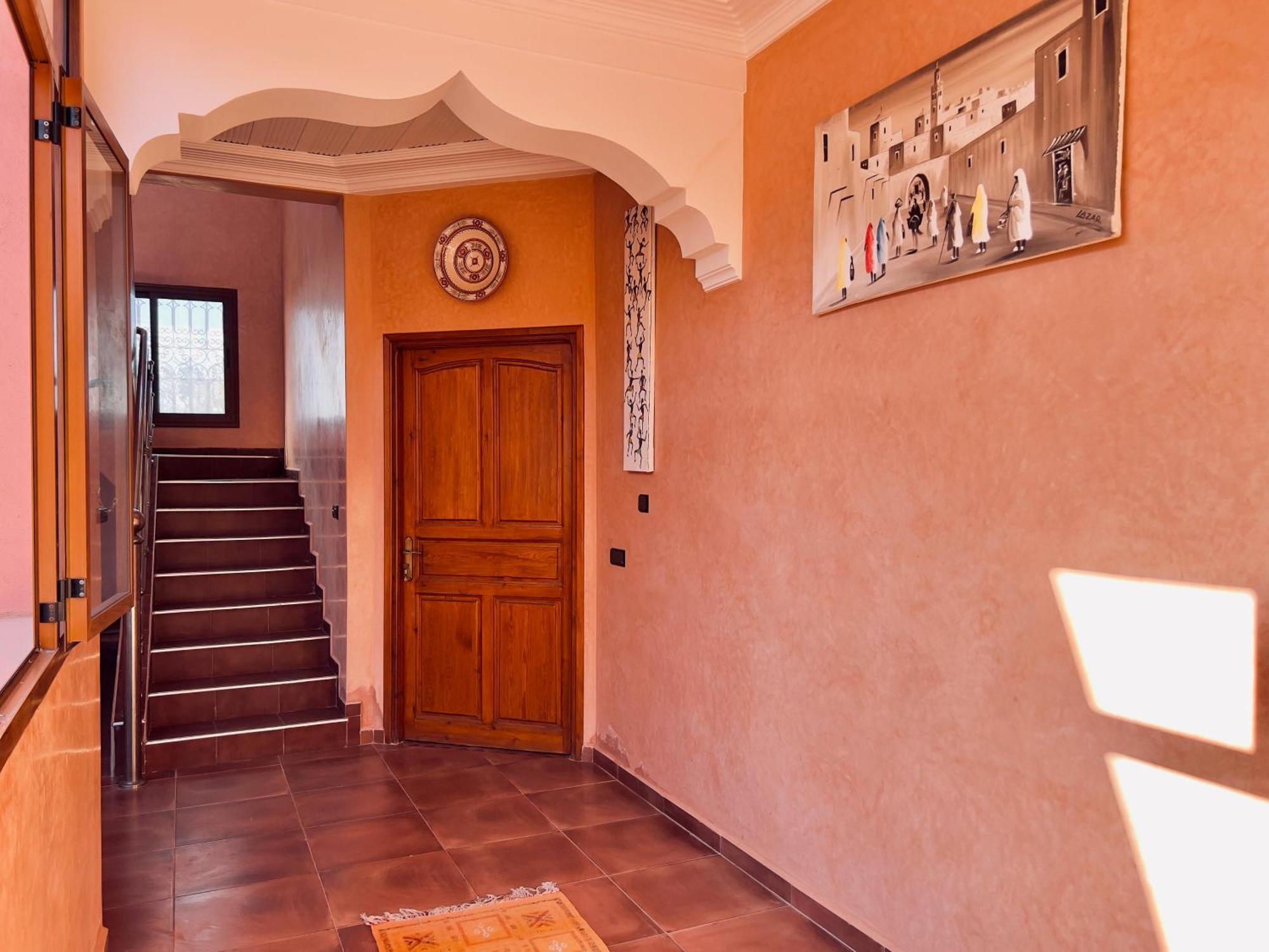Family Villa With Swimming Pool And A Wonderful Mountain View マラケシュ エクステリア 写真